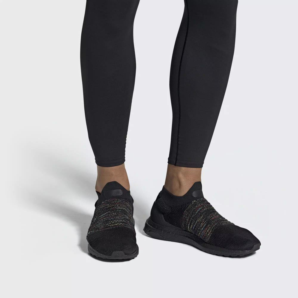 Adidas Ultraboost Laceless Tenis Para Correr Negros Para Hombre (MX-15250)